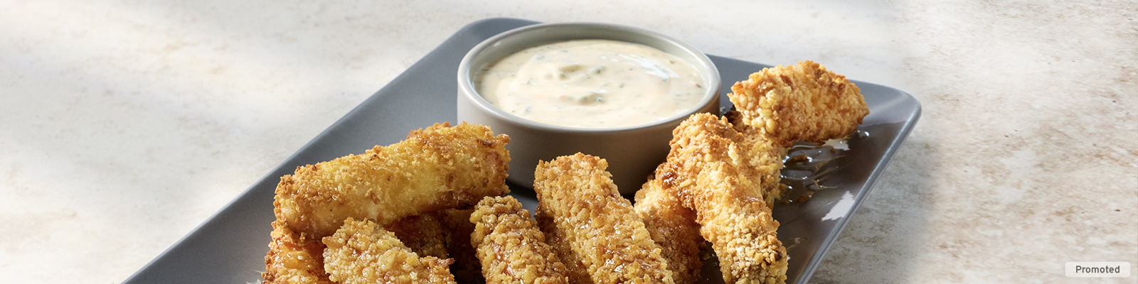 Hot Honey Halloumi Fries with Chili Sour Cream Dip